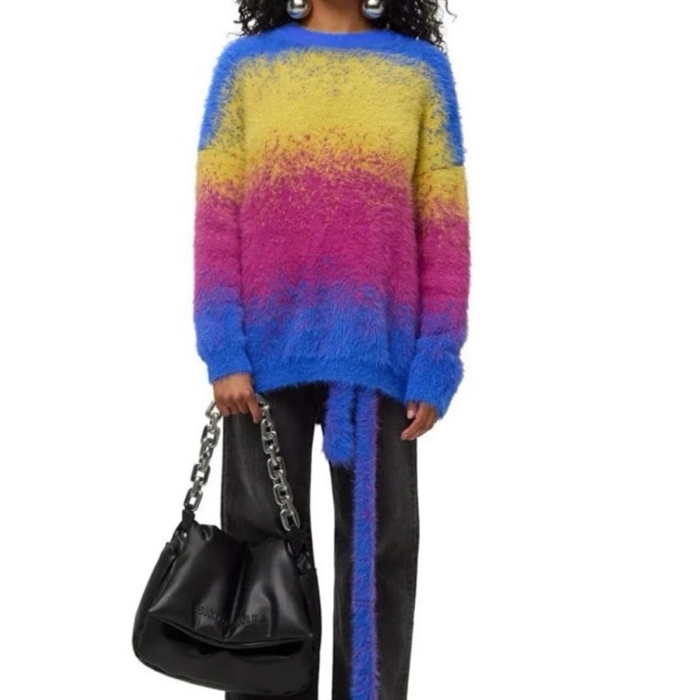 Simon Miller Happy Gradient Fuzzy Sweater - medium